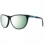 PORSCHE DESIGN Sieviešu saulesbrilles P8588-61A - Melns rāmis, pelēkas lēcas, 61/13/135 mm