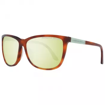 PORSCHE DESIGN Sieviešu saulesbrilles P8590-61B Gunmetal Pelēks Pilot/Aviator 61mm