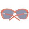 PORSCHE DESIGN Sieviešu saulesbrilles P8603-66A Titāns Zelts Pilots Aviators Pelēks Gradients UV400
