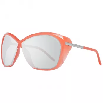 PORSCHE DESIGN Sieviešu saulesbrilles P8603-66A Titāns Zelts Pilots Aviators Pelēks Gradients UV400