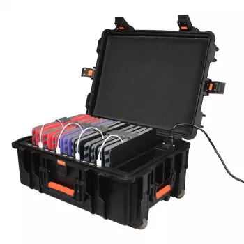 PORT Charging Suitcase 12 Bay – Droša mobilā uzlādes un sinhronizācijas stacija planšetdatoriem un viedtālruņiem