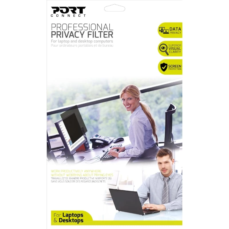 Port Connect 2D 4/3 profesionālais privātuma filtrs 13.3