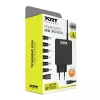 Port Connect 45W universāls klēpjdatora adapteris