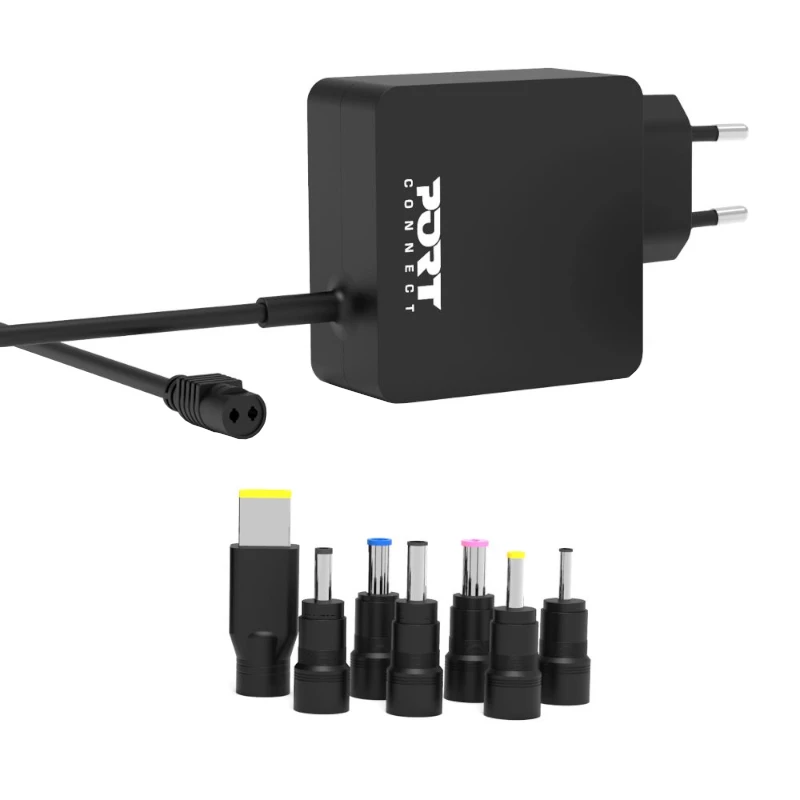 Port Connect 45W universāls klēpjdatora adapteris