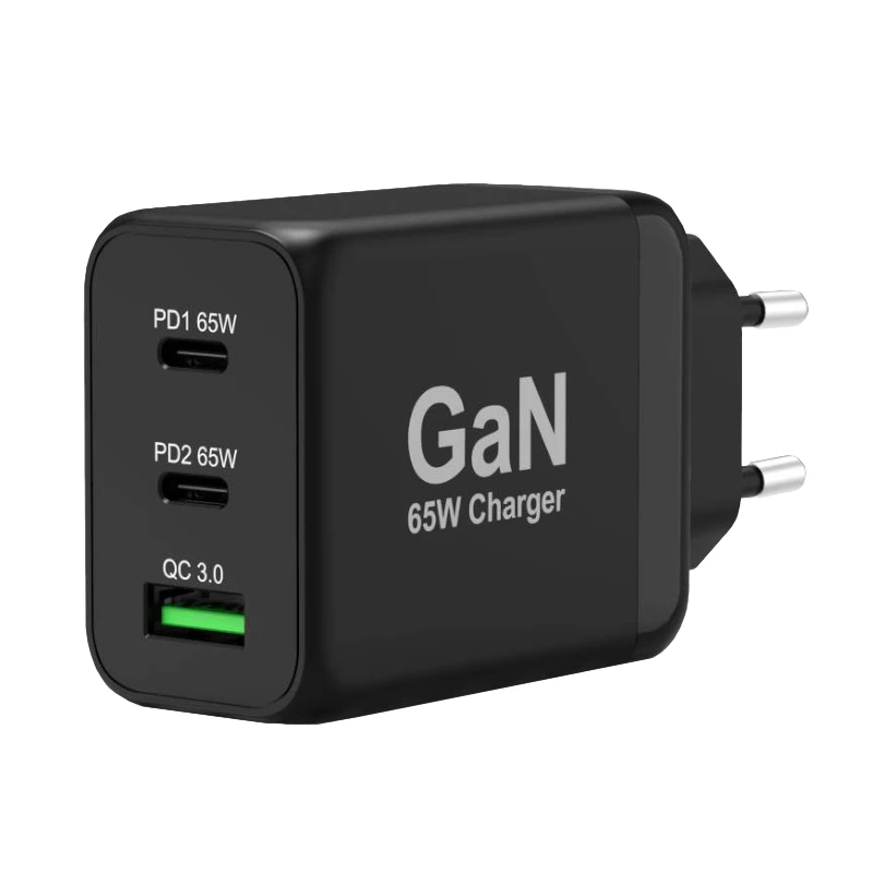 Port Connect 65W Type-C GaN universālais lādētājs