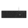 Port Connect Tough Office USB tastatūra - melna
