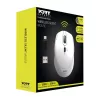 Port Designs Port Connect Silent 1600DPI 3 pogu bezvadu pele - balta