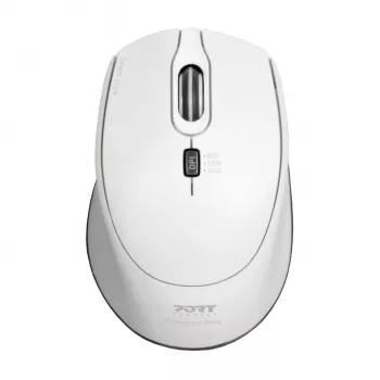 Port Designs Port Connect Silent 1600DPI 3 pogu bezvadu pele - balta