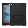 Port Designs Pro Shock 360 izturīgs aizsargmaciņš ar 360° rotāciju Samsung Galaxy Tab A9+ - Melns
