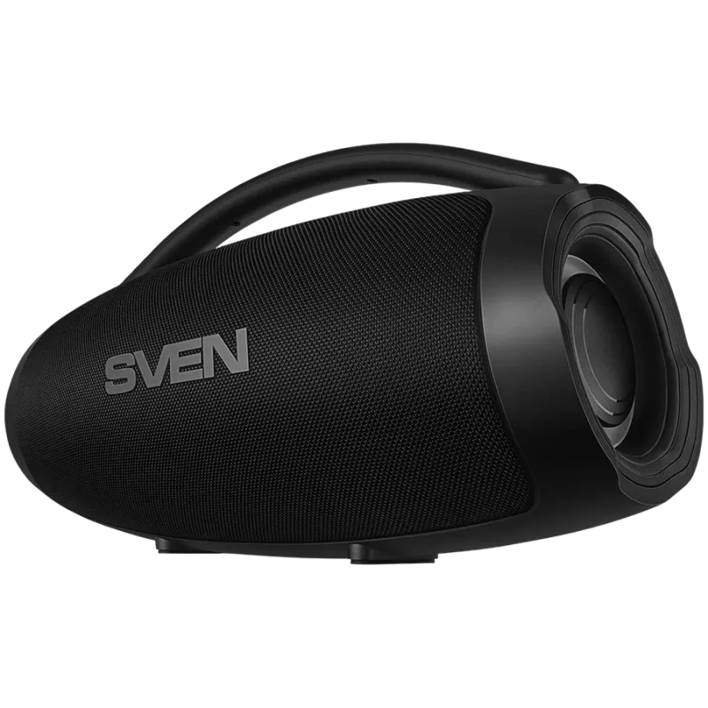 Pārnēsājams skaļrunis SVEN PS-375, melns, jauda 30+2x15W (RMS), TWS, Bluetooth, USB, litija baterija