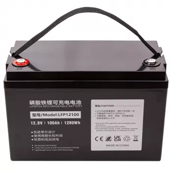 POWER PLANT LiFePO4 akumulators 12.8V 100Ah – 1280Wh dziļā cikla ar iebūvētu BMS