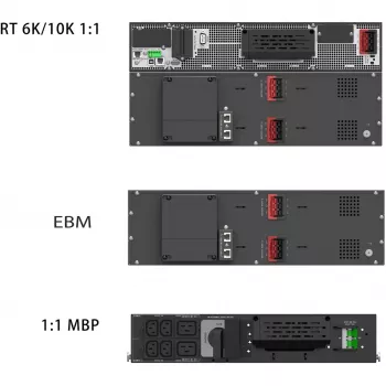 PowerWalker On-Line 10000VA Rack UPS ICR IoT - 10kW dubultā pārveidošana, 3U, karsti maināmas baterijas