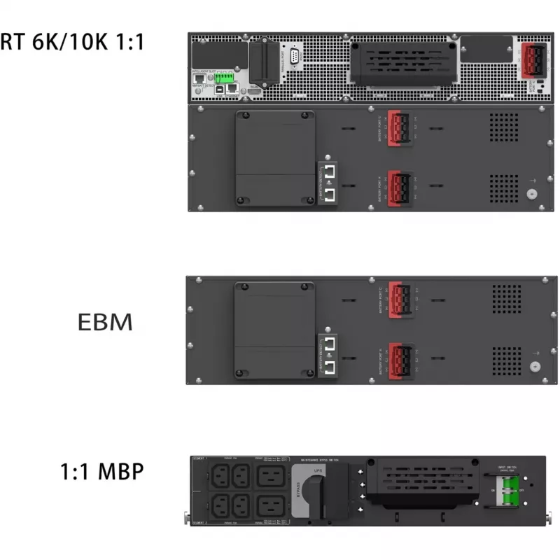 PowerWalker On-Line 10000VA Rack UPS ICR IoT - 10kW dubultā pārveidošana, 3U, karsti maināmas baterijas