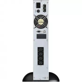 PowerWalker VFI 2000 CRS Nepārtrauktās barošanas avots (UPS) ar dubulto pārveidi (Online), 2 kVA / 1600 W, 4 AC kontaktligzdas, torņa tipa