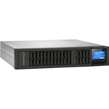 PowerWalker VFI 2000 CRS Nepārtrauktās barošanas avots (UPS) ar dubulto pārveidi (Online), 2 kVA / 1600 W, 4 AC kontaktligzdas, torņa tipa