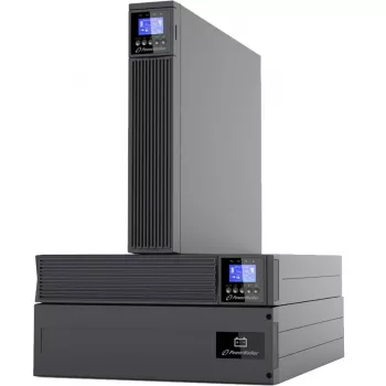 PowerWalker VFI 6000 ICR IoT 6000VA tiešsaistes dubultās pārveidošanas Rack/Tower UPS, 3U, 5400W, IoT uzraudzība