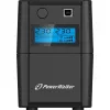 PowerWalker VI 650 SHL IEC line-interactive UPS – 650 VA / 360 W, tornis, 2x IEC C13