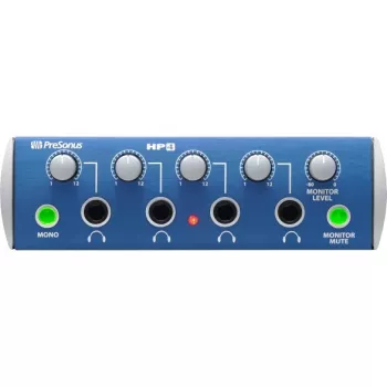 PreSonus HP4 120 W Blue 4-Channel Headphone Amplifier