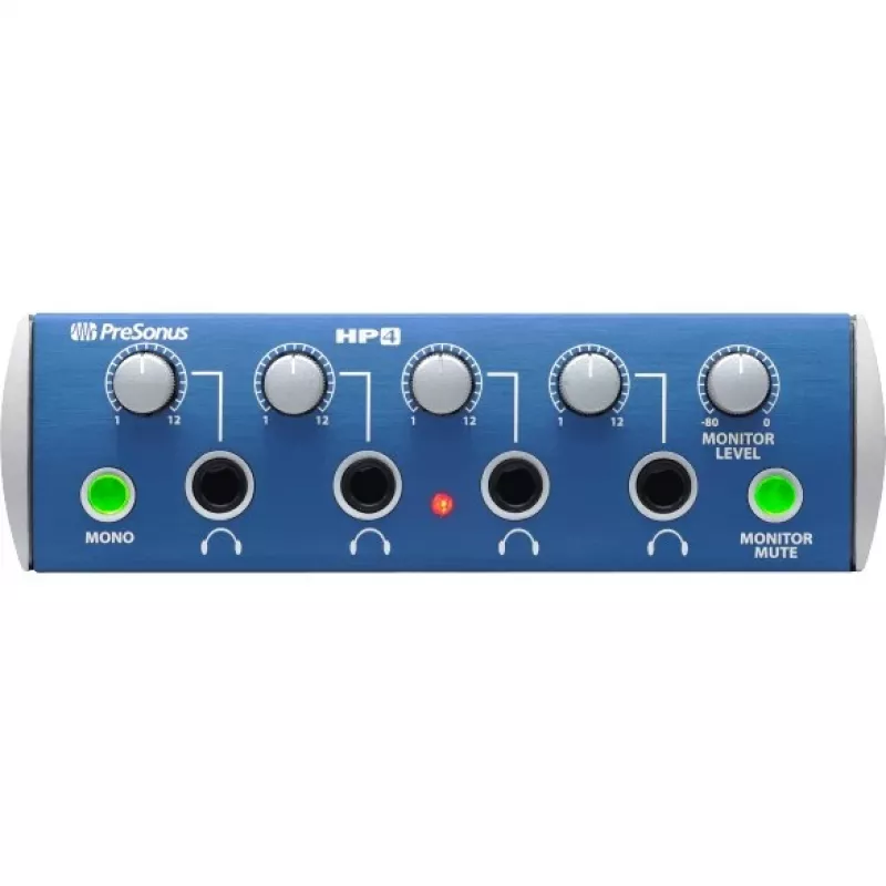 PreSonus HP4 120 W Blue 4-Channel Headphone Amplifier