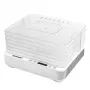 PRIME3 SFD51 Pārtikas žāvētājs caurspīdīgs & balts 420 W 5 paplātes digitālais taimeris