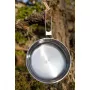 Primus Cookset Campfire Pot Set L - 2-daļīgs nerūsējošā tērauda kempinga trauku komplekts ar caurdurtu vāku, 4,8 L kopējā ietilpība