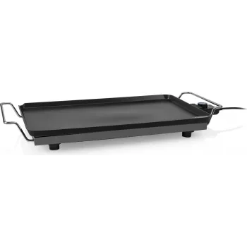Princess 102325 Table Chef XXL alumīnija nepiedegošā Teppanyaki grila plāksne 8 personām, melna, 2500 W, 60 x 36 cm 01.102325.01.005