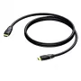 PROCAB CLV100/10 High Speed HDMI kabelis ar Ethernet 10m Melns 4K 30Hz Apzeltīti savienotāji