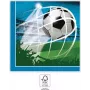 PROCOS Futbola ballītes 2 slāņu papīra salvetes 20 gab. 33x33 cm Zaļš/Balts/Melns (93747)
