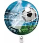 Procos futbola ballītes papīra šķīvji 23 cm, 8 gab., daudzkrāsu 93744