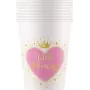 Procos My Little Princess papīra krūzes 200ml 8 gab. 96477