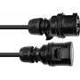 PSSO CEE pagarinājuma kabelis 16A 5x2.5mm² 25m Black Edition (3024563G)