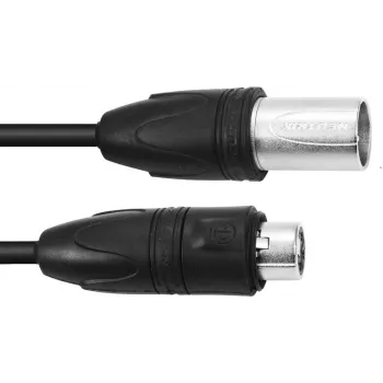 PSSO DMX kabelis IP65 3-pin 15m melns 30227841