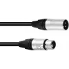 PSSO DMX kabelis XLR 3 kontaktu 20m melns Neutrik savienotāji 30227818