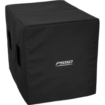 PSSO KX-181A aizsargājošs skaļruņa pārvalks - ūdeni atgrūdošs, polsterēts, izturīgi rāvējslēdzēji, melns 11041185