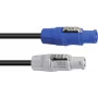 PSSO PowerCon savienojuma kabelis 3 x 1,5 mm², 1,5 m, melns 3023503L