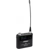 PSSO PXS Mini ķermeņa raidītājs 470-510 MHz UHF bezvadu sistēmas komponents ar 16 kanāliem, 10 mW jaudu, LCD displeju, 10 stundu akumulatora darbības laiku, 3 kontaktu Mini-XLR ieeju, komplektā ar jostas klipsi 13063513