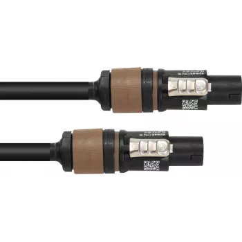 PSSO skaļruņu kabelis Speakon 4x2.5 mm² 1,5 m melns 30227929