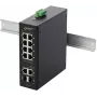 PULSAR ISFG108 Industrial PoE Switch (8xPoE, 2x SFP, Unmanaged, 240W)