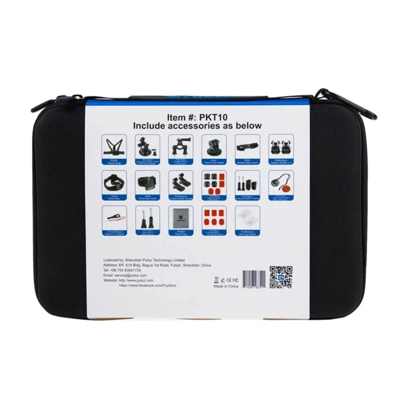 PULUZ 45-in-1 pilns piederumu komplekts PKT10