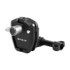 PULUZ Motocikla vējstikla klipsis sporta kamerām (DJI Osmo Action 4, GoPro Hero 12, Insta360 Ace Pro / X4) - Melns