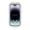 PULUZ Plastmasas ūdensnecaurlaidīgs maciņš iPhone 15 Plus/15 Pro Max/14 Plus/14 Pro Max/13 Pro Max/12 Pro Max/11 Pro Max (Balts)