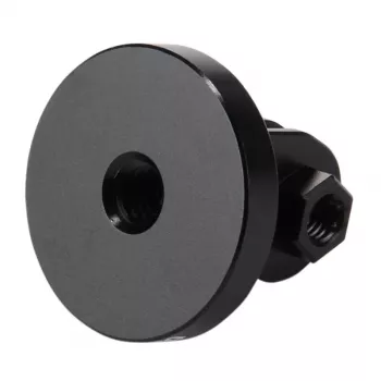 PULUZ PU145B CNC alumīnija sakausējuma darbības kameras stiprinājuma adapteris ar 1/4 inch statīva vītni, melns