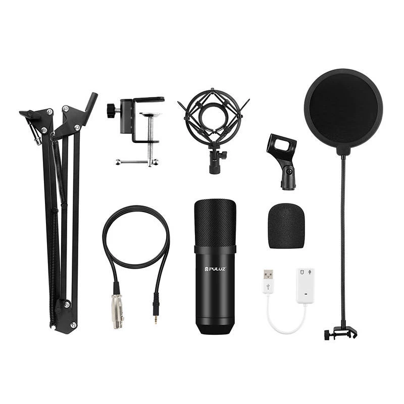 PULUZ PU612B Studio Broadcast Condenser Microphone
