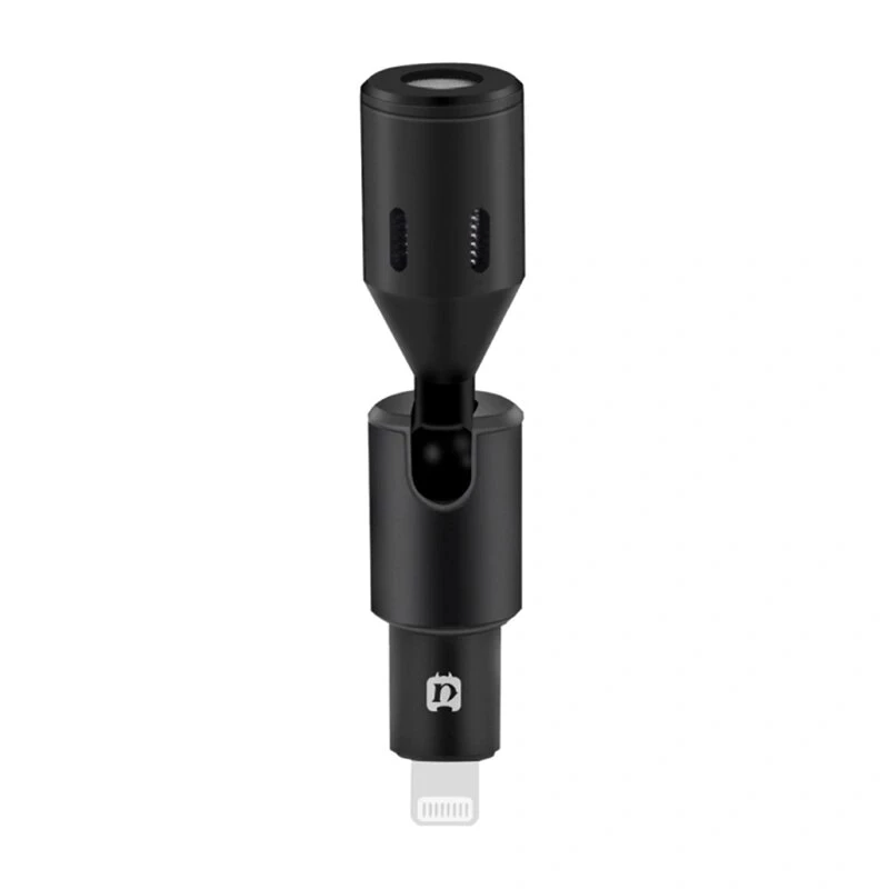 PULUZ PU615B Lightning kondensatora mikrofons ar visvirziena uztveršanu iOS ierīcēm