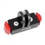 PULUZ PU712R magnētiskais stiprinājums GoPro HERO13 Black (melns un sarkans)