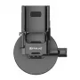 PULUZ PU724B magnētiskais aizsargmaciņš DJI Osmo Pocket 3 - melns silikona vāciņš ar objektīva aizsardzību