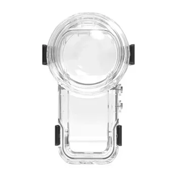 PULUZ PU760T Ūdensizturīgs korpuss (60 m) ar ātrās atbrīvošanas stiprinājumu Insta360 X5 (caurspīdīgs)