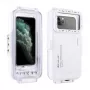 PULUZ PU9010W Ūdensnecaurlaidīgs maciņš iPhone – 45m zemūdens korpuss, balts