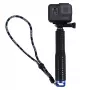 PULUZ Selfie Stick sporta kamerām (DJI, GoPro, Insta360) - Melns
