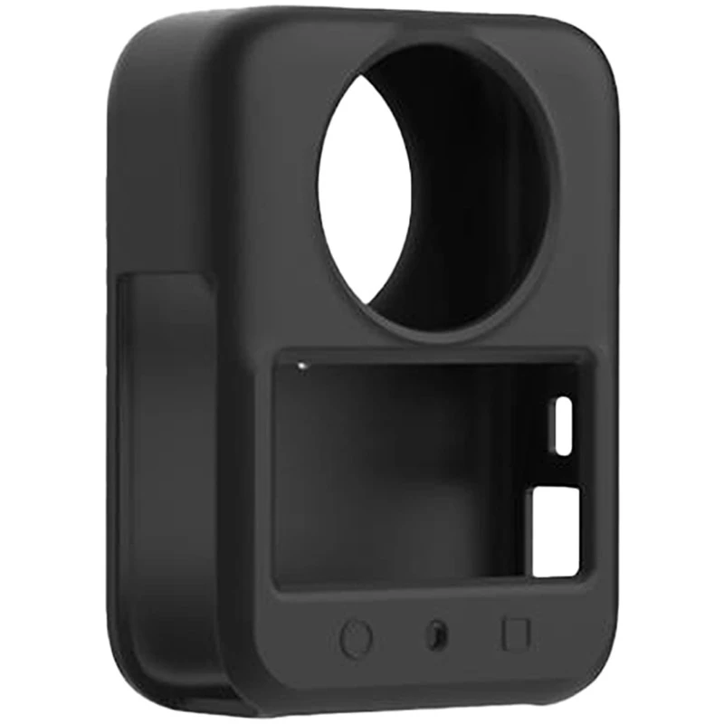 PULUZ Silicone Lens Cover for DJI Osmo Action Camera (Black)